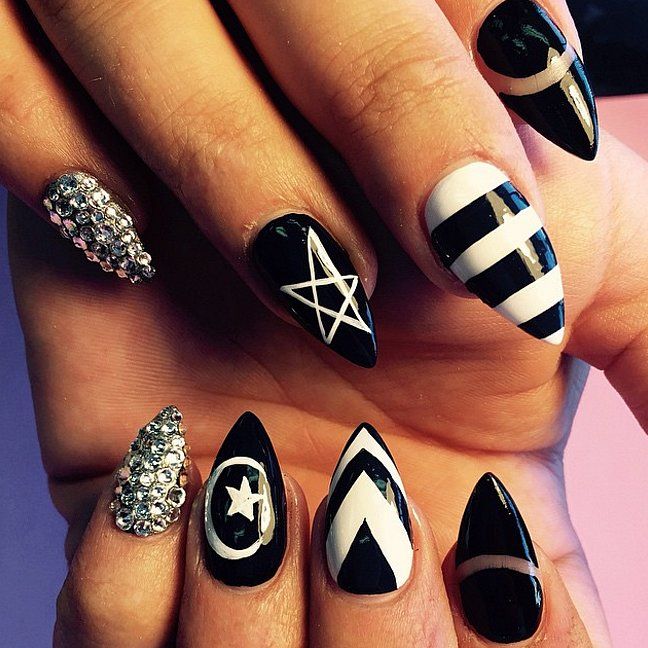 Un nail art brillant et punchy | So Busy Girls