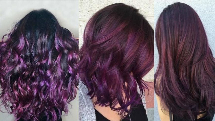 Pourquoi la coloration aubergine hair est idéale pour les brunettes | So Busy Girls