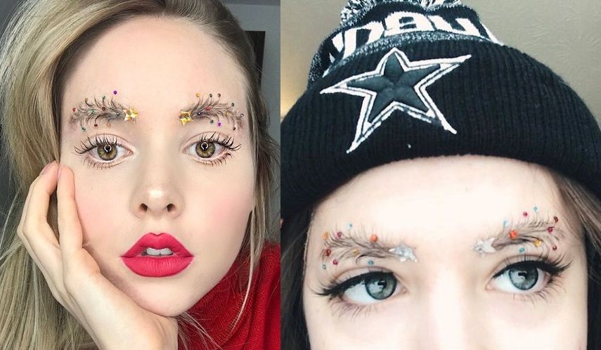 La tendance sourcils Sapin de Noël n'a pas fini de vous étonner | So Busy Girls