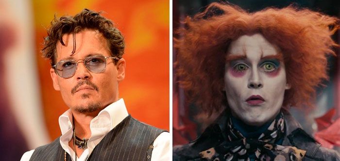Johnny Depp - Le Chapelier Fou (Alice De l'autre côté du miroir) | So Busy Girls