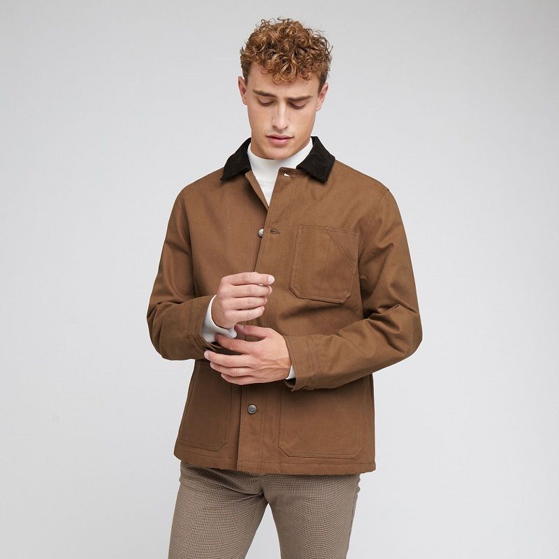 blouson-col-chemise-en-coton