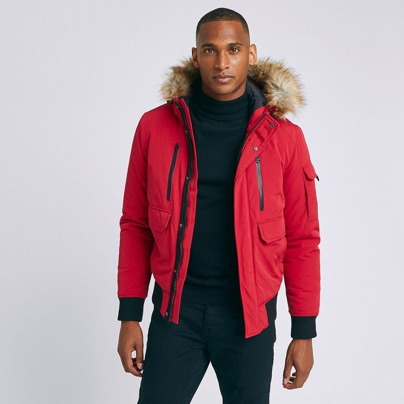 blouson-ski-deperlant-capuche-rouge-jules
