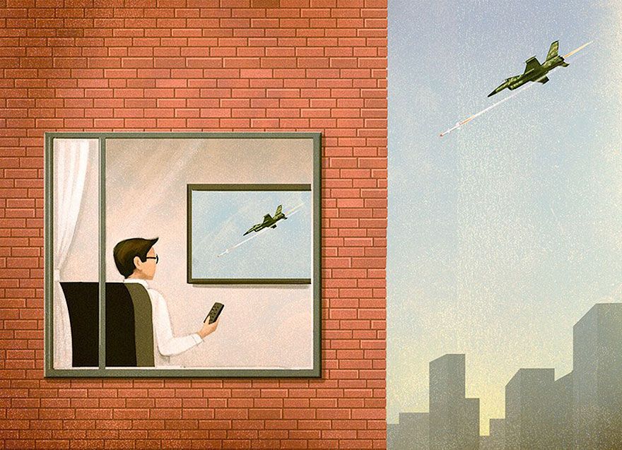 18 illustrations qui dénoncent les travers du monde moderne | So Busy Girls