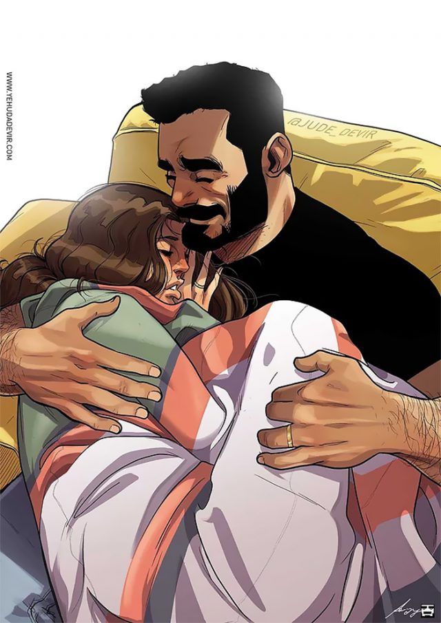 Cet illustrateur dessine des BD hilarantes sur sa vie quotidienne avec sa femme | So Busy Girls