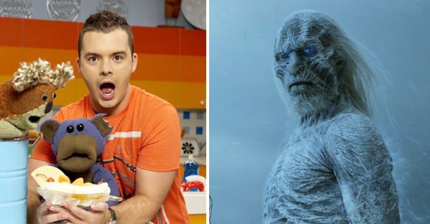 Ross Mullan en 2007 / dans le rôle d'un Marcheur Blanc dans Game Of Thrones | So Busy Girls