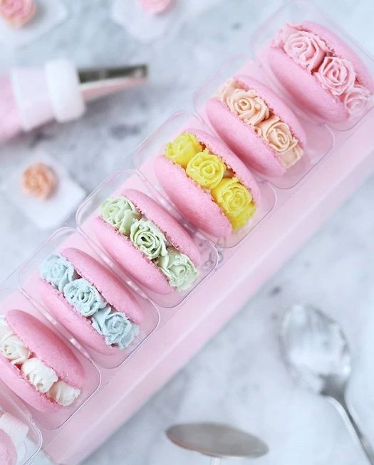 Ces sublimes macarons fleuris sont tellement jolis que vous n'oserez pas les manger | So Busy Girls