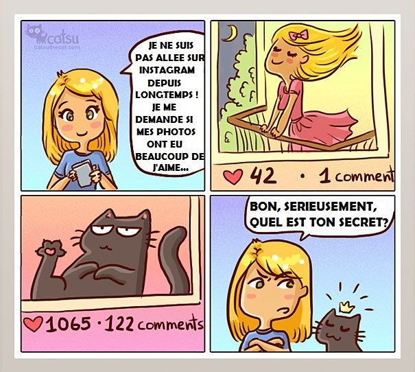 14 illustrations rigolotes qui résument parfaitement la vie avec un chat | So Busy Girls