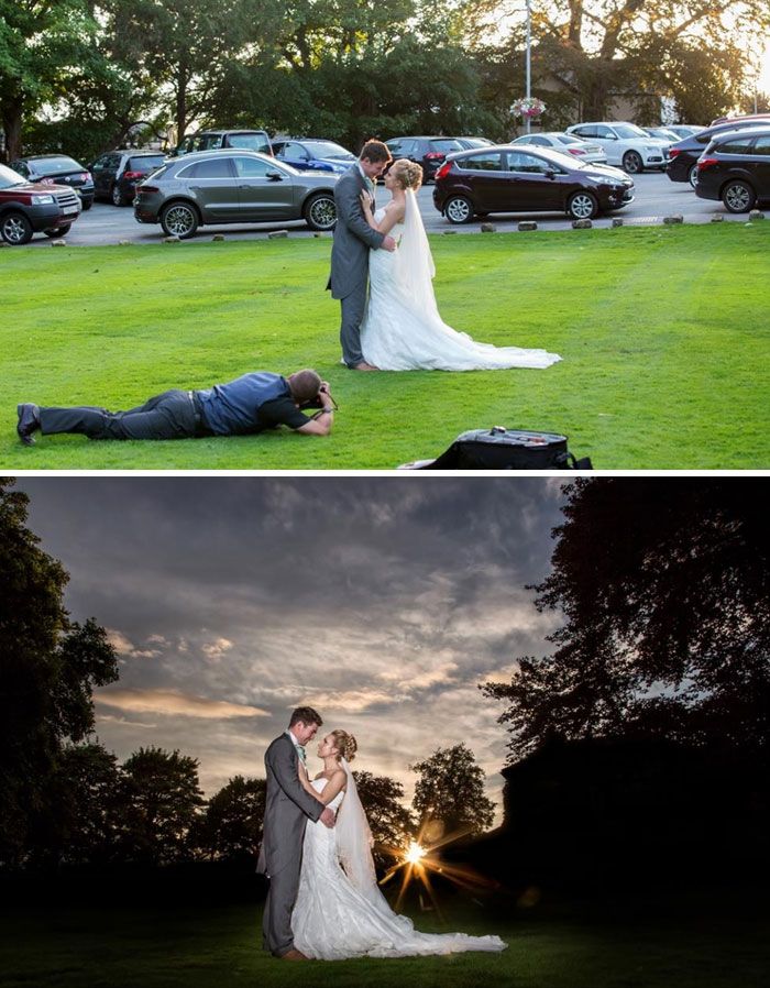 18 photos qui prouvent que les photographes de mariage sont prêts à tout pour prendre une belle photo | So Busy Girls