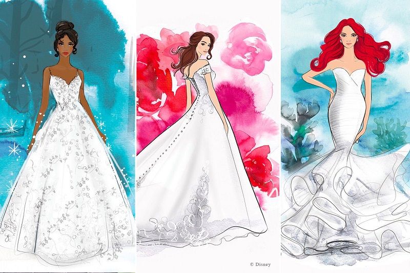 Disney vient de lancer une collection de robes de mariée dignes des contes de fées | So Busy Girls