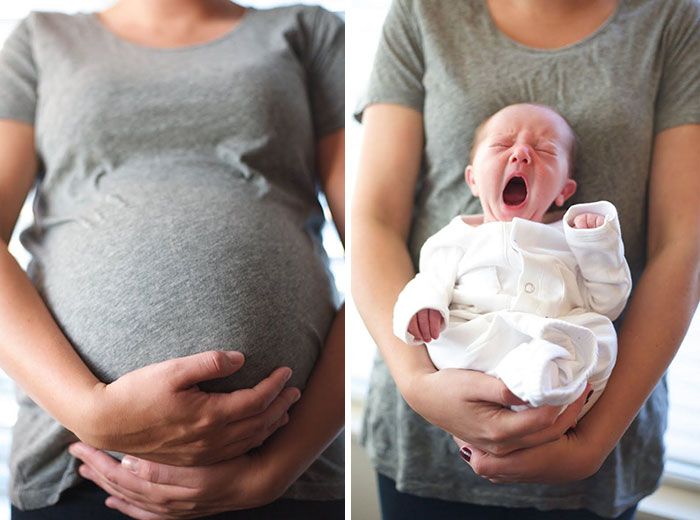 20 photos de mamans avant et après leur grossesse | So Busy Girls