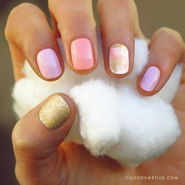 27 idées de manucures qui mettront en valeur vos ongles courts | So Busy Girls