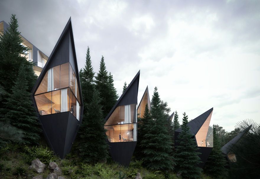 cabanes-dans-les-arbres-foret-alpes-dolomites