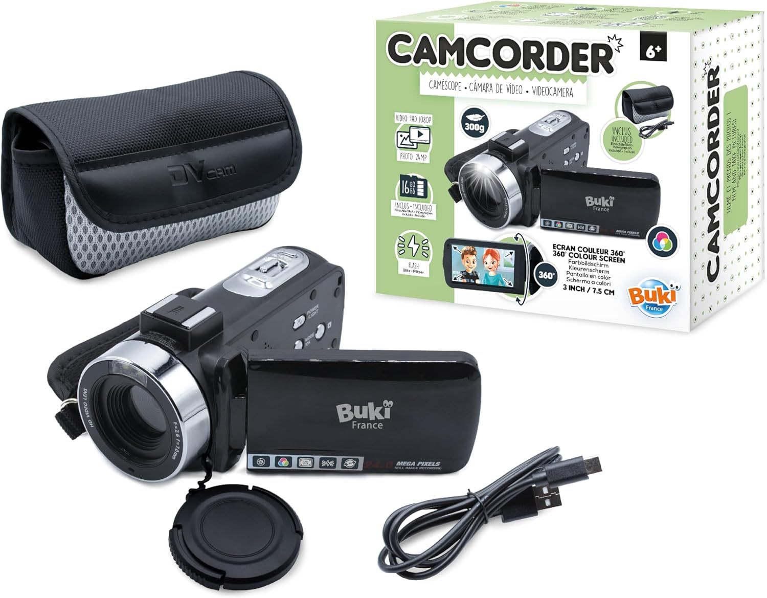 Le caméscope Buki : le cadeau parfait pour révéler les petits vidéastes en herbe
