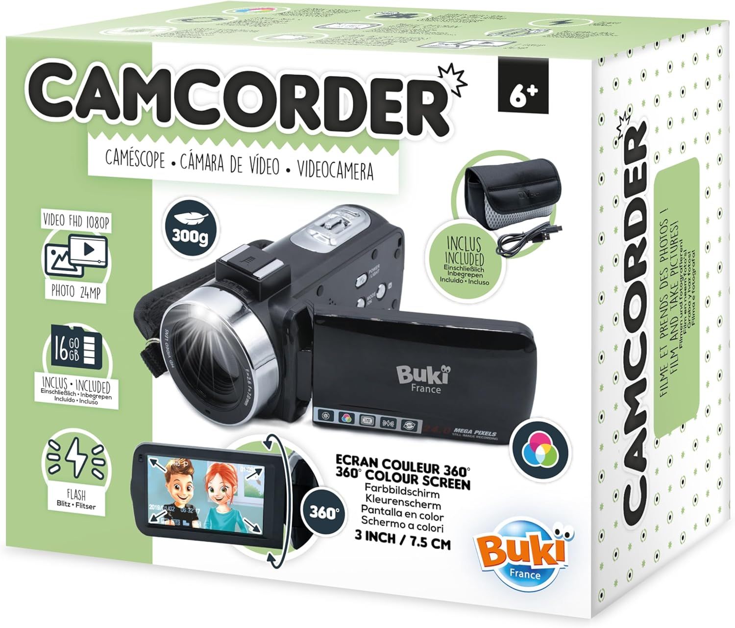 Le caméscope Buki : le cadeau parfait pour révéler les petits vidéastes en herbe