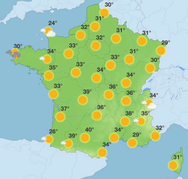Canicule record jusqu'à 42 °C annoncés : où va-t-il faire le plus chaud et comment tenir sans souffrir ?