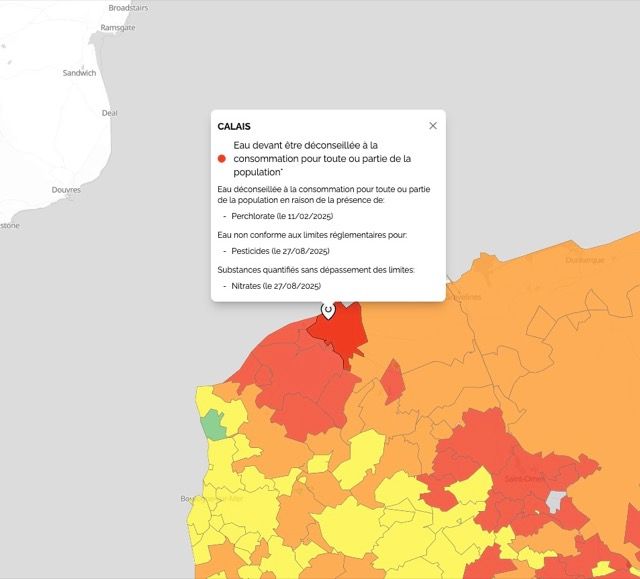carte-france-qualite-eau-du-robinet-caen-nord
