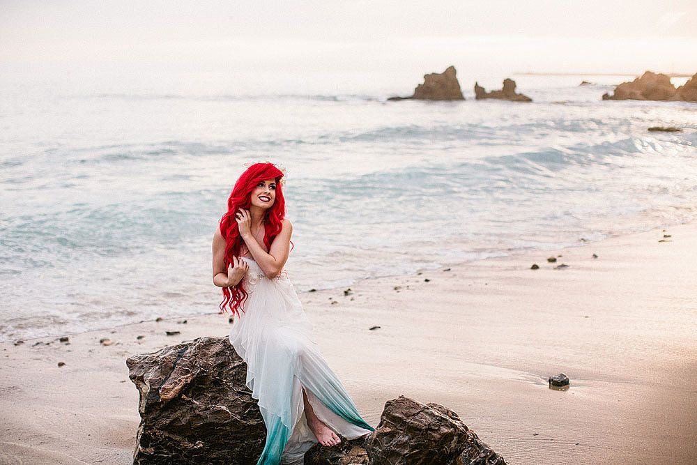 Ariel La Petite Sirène épouse Eric dans ce mariage féerique sur la plage | So Busy Girls