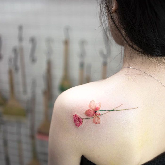 13 jolis tatouages fins et délicats | So Busy Girls