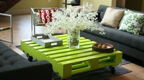 Une table basse colorée | So Busy Girls