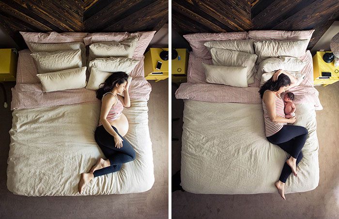 20 photos de mamans avant et après leur grossesse | So Busy Girls