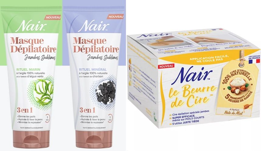 Pourquoi craquer pour le masque dépilatoire et le beurre de cire Nair pour des jambes sublimes | So Busy Girls