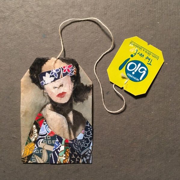 Elle dessine sur des sachets de thé usagés et le résultat est magnifique | So Busy Girls