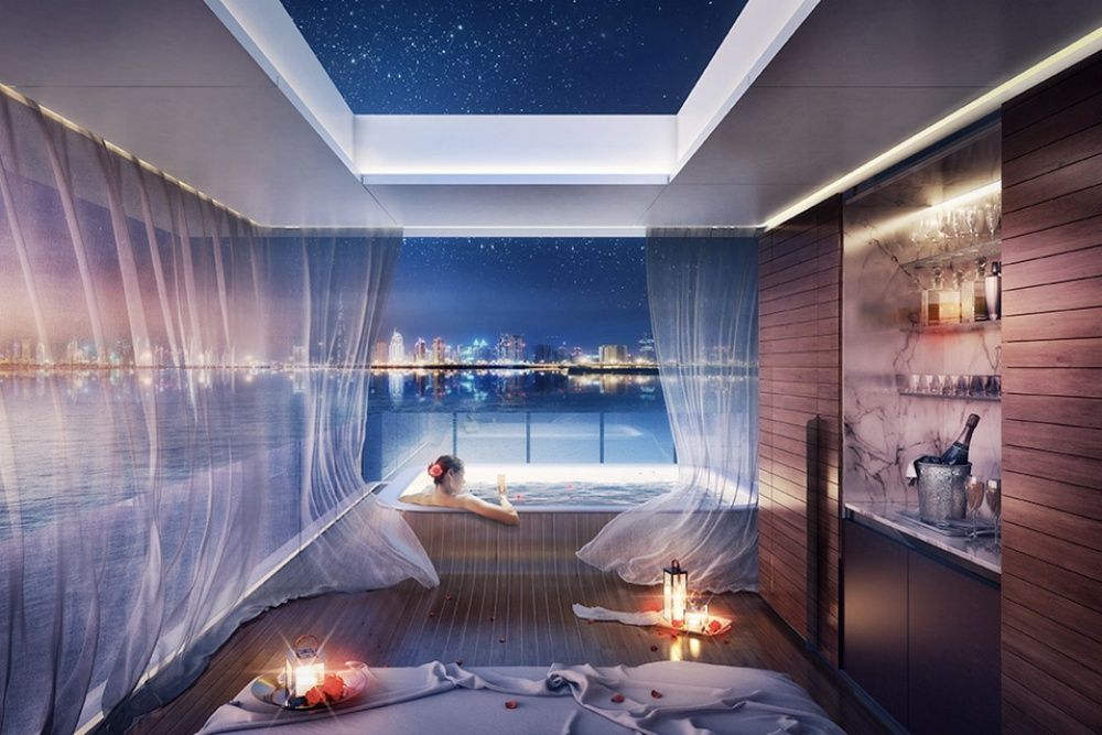 Des appartements flottants spectaculaires avec des chambres sous l'eau à Dubaï | So Busy Girls