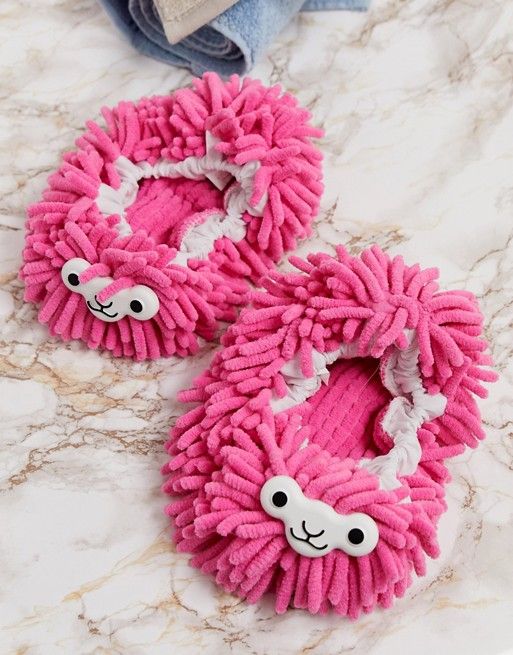 chaussons-de-nettoyage-lama