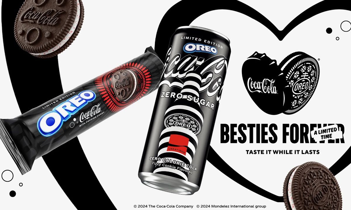 Coca-Cola Oreo zéro sugar Besties