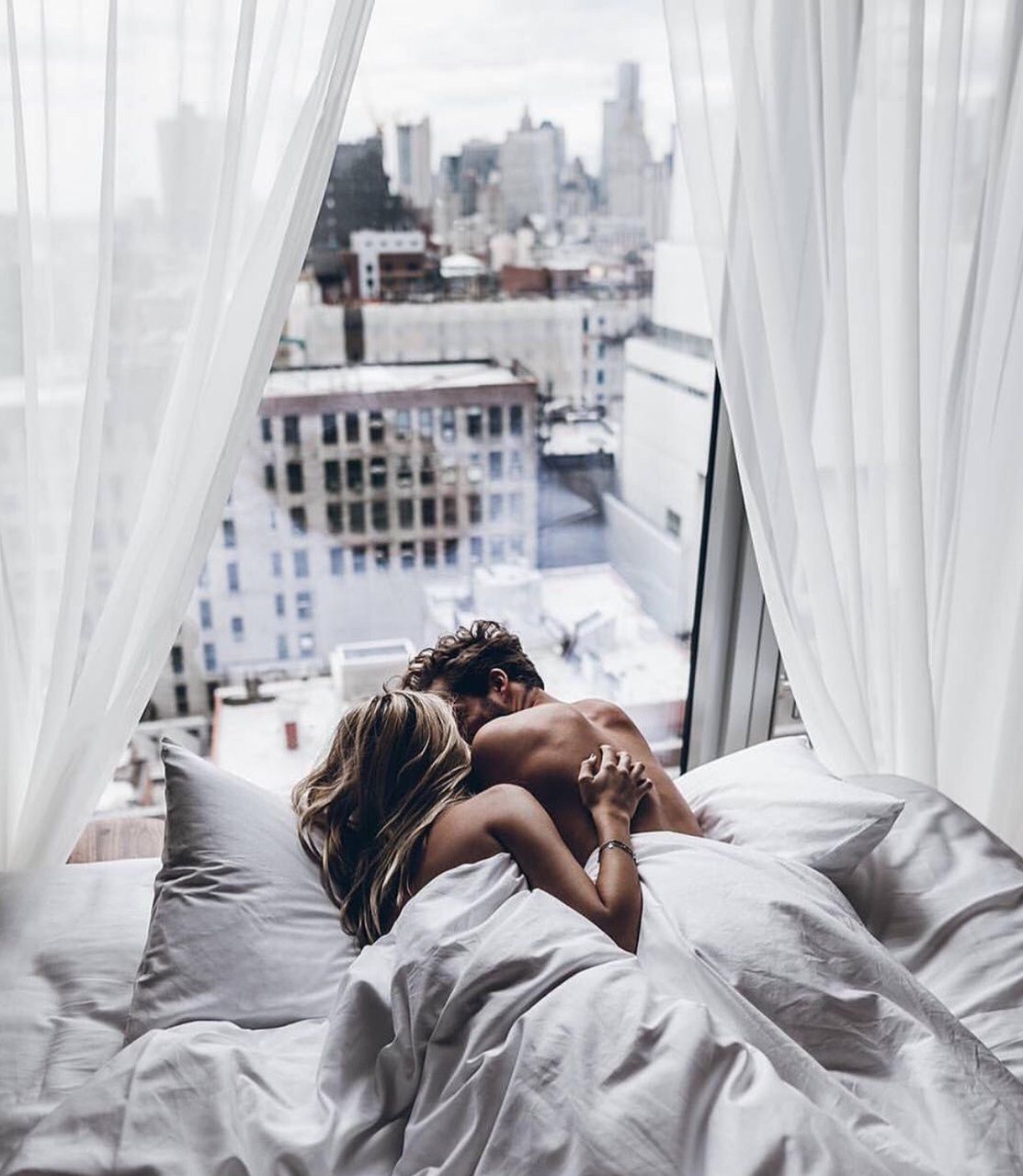 Habitudes des couples après l'amour