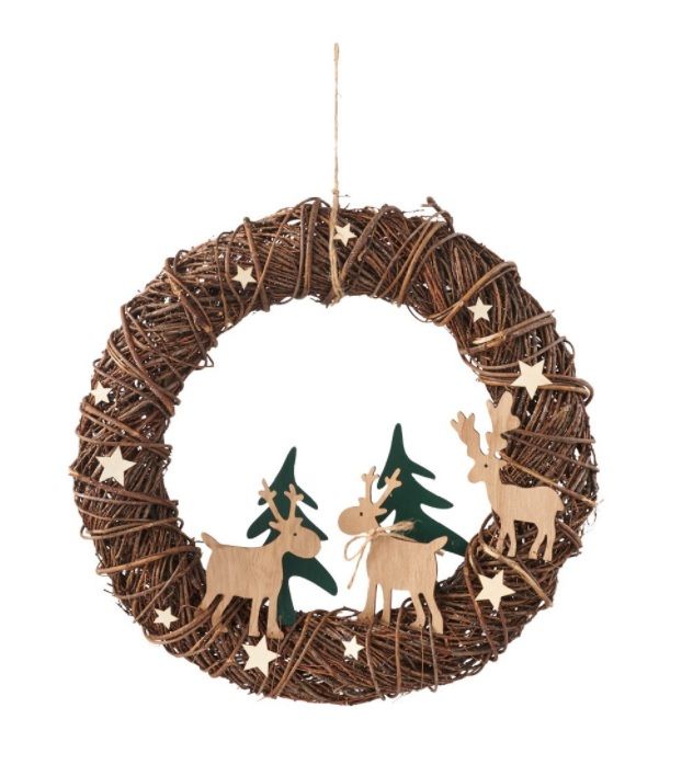 couronne-tressee-rennes-et-sapin