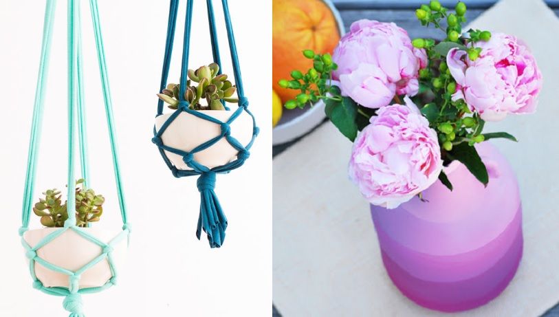 18 idées géniales pour créer un vase | So Busy Girls
