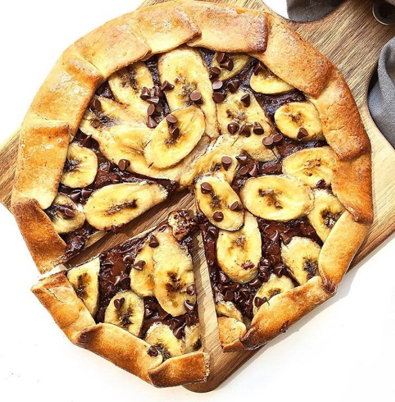 La recette de la tarte chocolat banane maison facile à faire et prête en 30 minutes | So Busy Girls