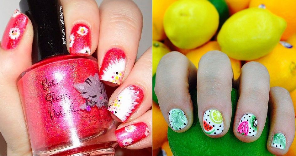 28 nail arts parfaits pour le printemps | So Busy Girls