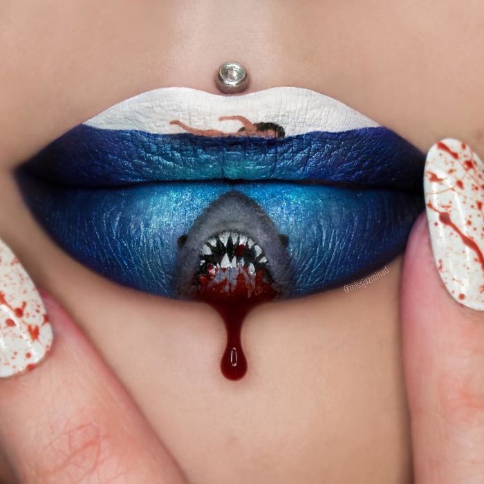 Cette make-up artiste transforme ses lèvres en véritables oeuvres d'art | So Busy Girls