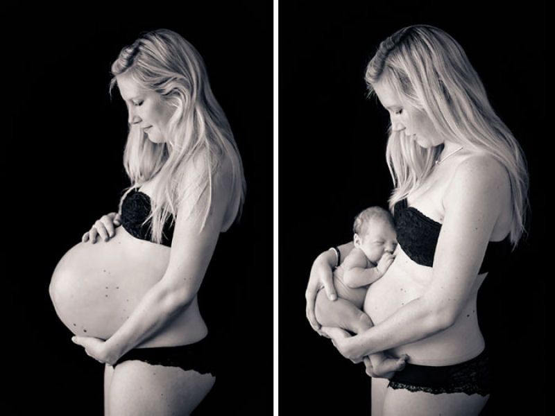 20 photos de mamans avant et après leur grossesse | So Busy Girls