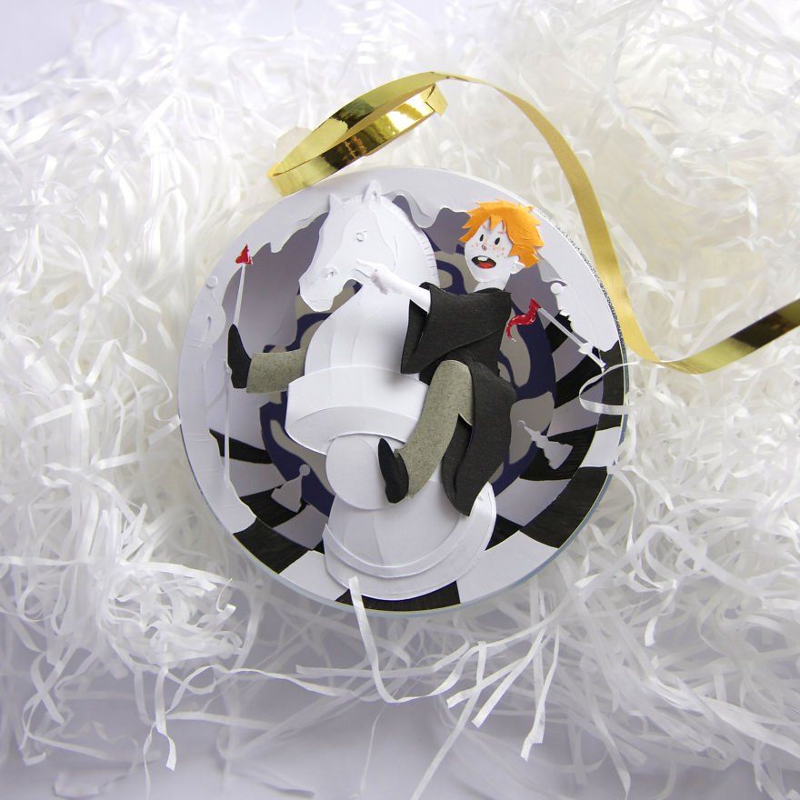 Ces décorations de Noël Harry Potter en papier sont magnifiques | So Busy Girls