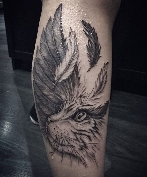 Les 18 meilleures idées de tatouages chat | So Busy Girls