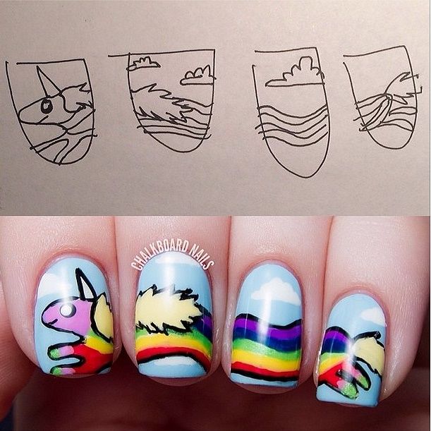 28 nail arts parfaits pour le printemps | So Busy Girls