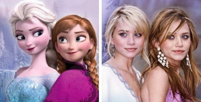 Anna et Elsa et Mary-Kate et Ashley Olsen | So Busy Girls