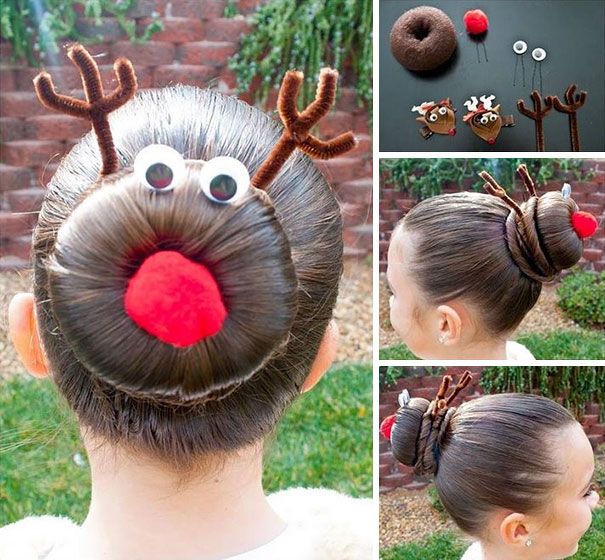 Les 15 coiffures de Noël les plus créatives | So Busy Girls