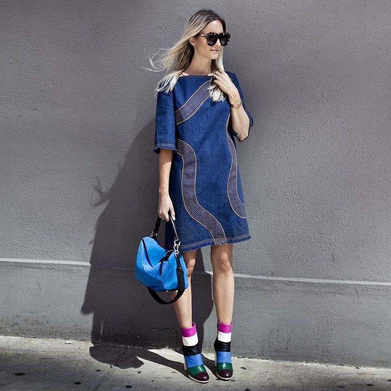 AVEC UNE ROBE IMPRIMEE | So Busy Girls