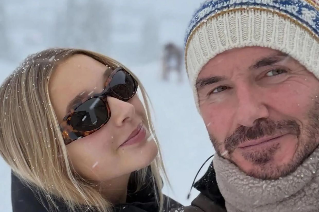 En pleine crise avec son fils, David Beckham s’affiche radieux à Courchevel avec Harper : les photos de leur séjour père-fille dans la station la plus chic des Alpes
