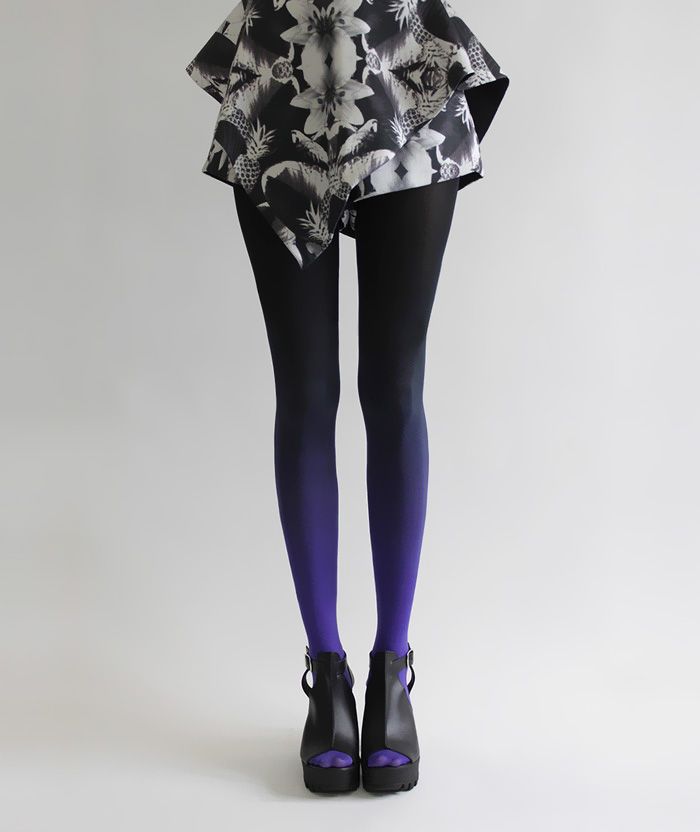 Ces collants dégradés sont la dernière tendance mode de l'automne et vous allez les adorer ! | So Busy Girls