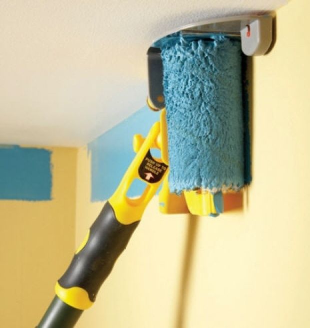 Un rouleau très utile pour peindre sans tacher son plafond | So Busy Girls