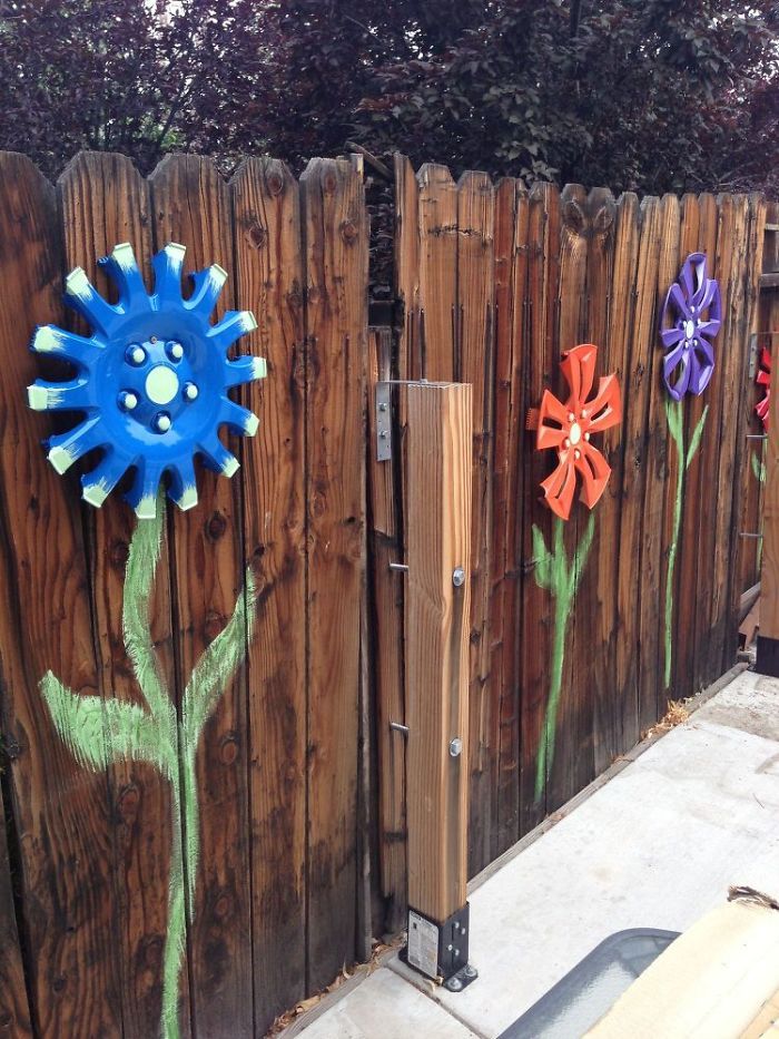 Des fleurs avec des roues et un peu de peinture | So Busy Girls