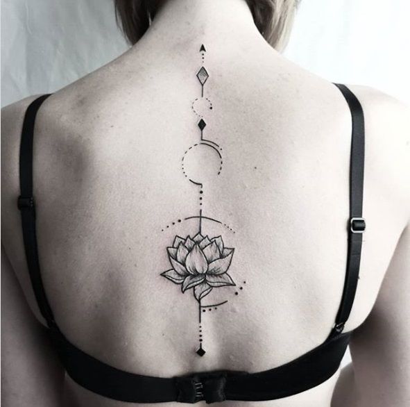22 tatouages sexy (et totalement inattendus) à vous faire dans le dos | So Busy Girls