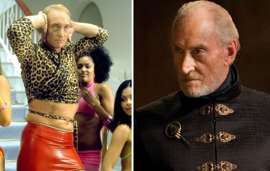 Charles Dance dans Ali G en 2002 / dans le rôle de Tywin Lannister dans Game Of Thrones | So Busy Girls