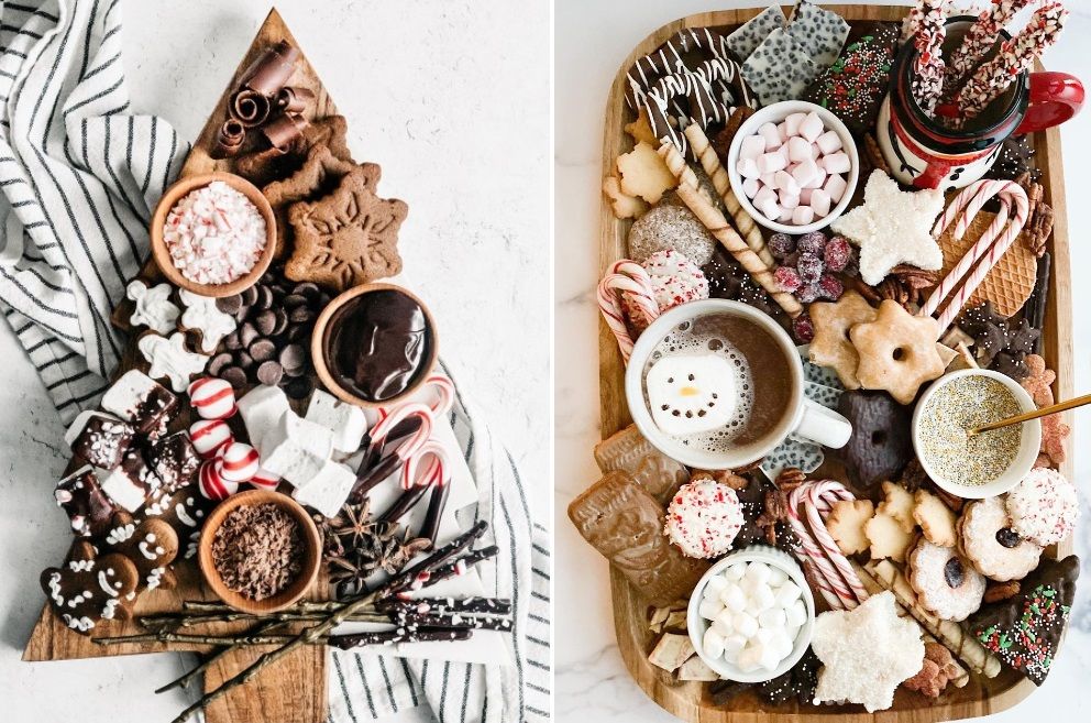 La planche pour chocolat chaud, la tendance food gourmande et réconfortante | So Busy Girls