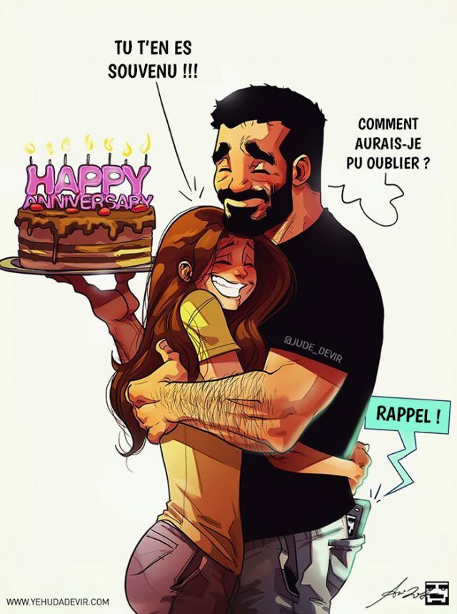 Cet illustrateur dessine des BD hilarantes sur sa vie quotidienne avec sa femme | So Busy Girls